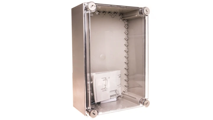 Obudowa 250x375x150mm IP65 (pokrywa przezroczysta) CI43X-125 019900