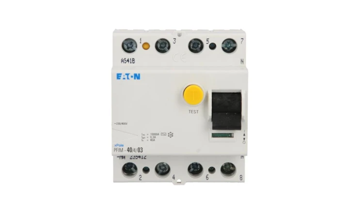 Wyłącznik różnicowoprądowy 4P 40A 0,3A typ AC PFIM-40/4/03-MW 235412