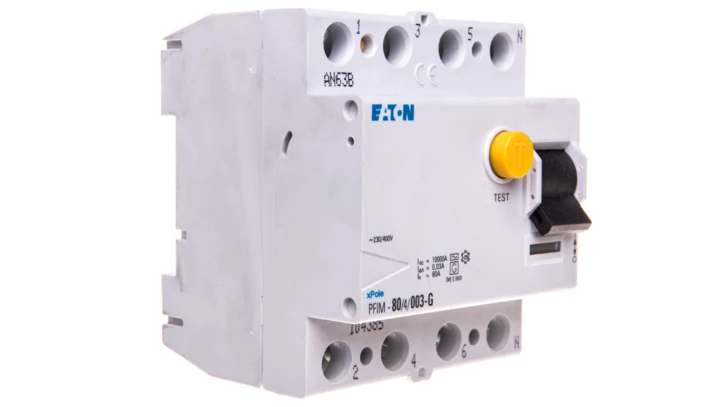 Wyłącznik różnicowoprądowy 4P 80A 0,03A typ AC/G PFIM-80/4/003-G 104385