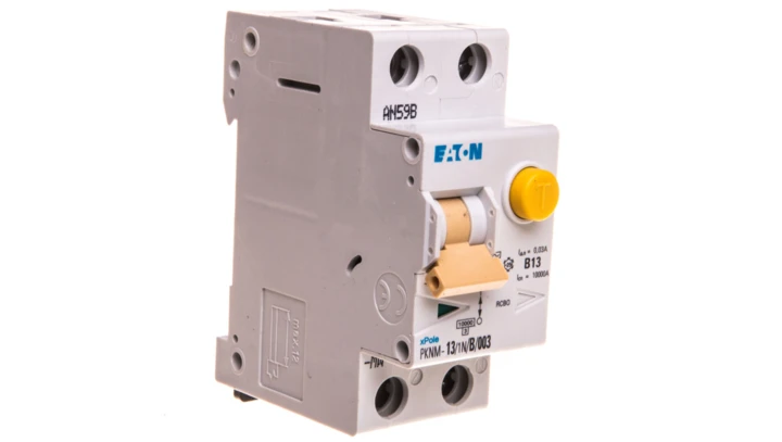 Wyłącznik różnicowo-nadprądowy 2P 13A B 0,03A typ AC PKNM 13/1N/B/003-MW 236128