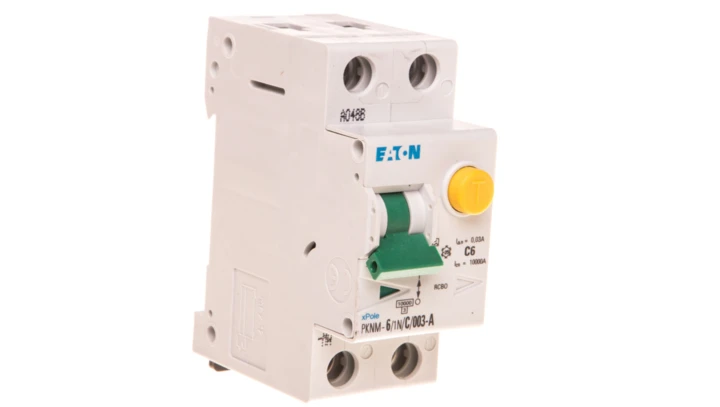 Wyłacznik różnicowo-nadprądowy 2P 6A C 0,03A typ A PKNM 6/1N/C/003-A-MW 236022