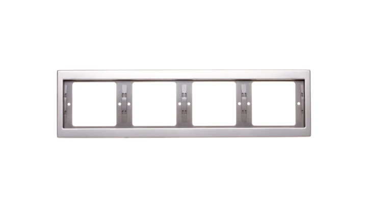 Berker K.5 Ramka poczwórna pozioma stal szlachetna nierdzewna 13837004