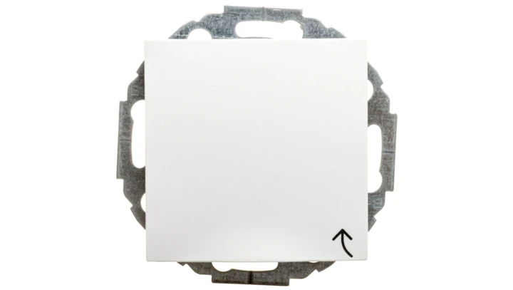 Berker B.1/B.3/B.7 GLAS Gniazdo Schuko z pokrywą i przesłonami styków śnieżnobiałe 47441909