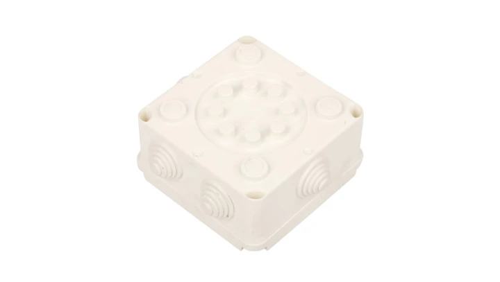 Puszka hermetyczna n/t PK-2 108x108x58mm pusta IP55 biała 0222-00
