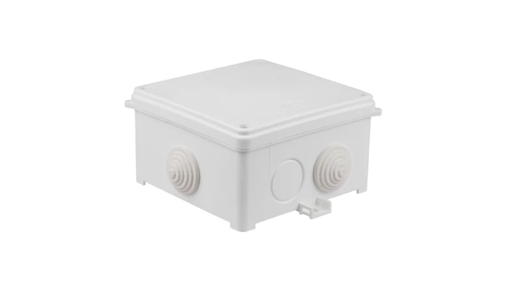 Puszka n/t hermetyczna pusta 118x118x68mm IP55 biała N110x110 35130206