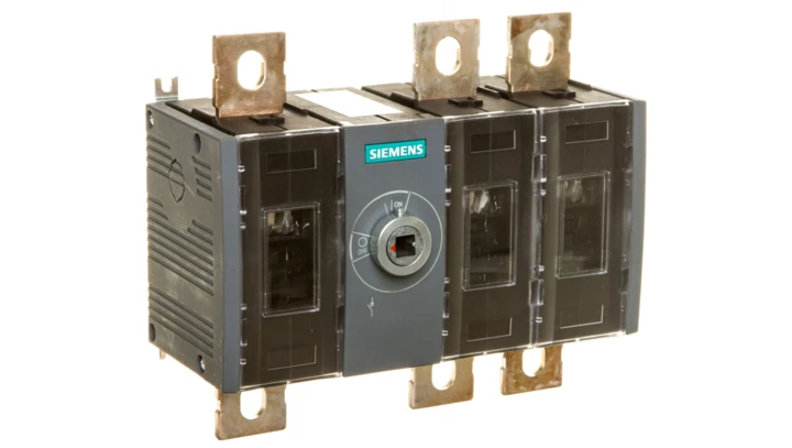 Rozłącznik izolacyjny 3P wlk3 250A bez napędu obrotowego przyłącza płaskie śrubowe 3KD3830-0PE20-0