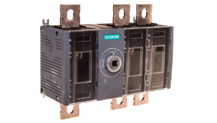 Rozłącznik izolacyjny 3P wlk3 315A bez napędu obrotowego przyłącza płaskie śrubowe 3KD4030-0PE20-0