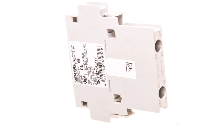 Styki pomocnicze 1Z 1R montaż boczny drugi blok S6 do S12 przył śrubowe SIRIUS 3RH1921-1JA11