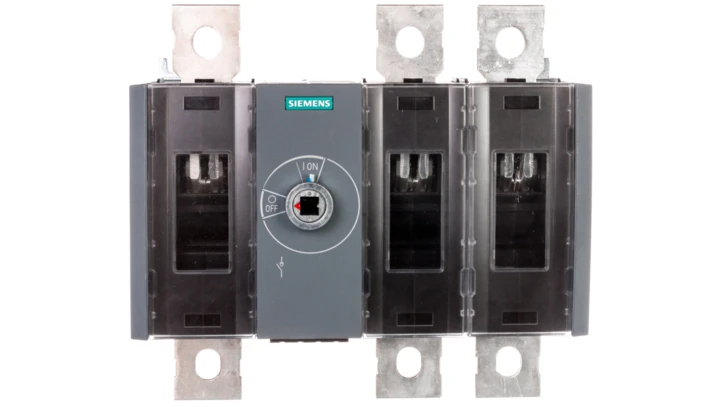 Rozłącznik izolacyjny 3P wlk4 630A bez napędu obrotowego przyłącza płaskie śrubowe 3KD4630-0QE20-0