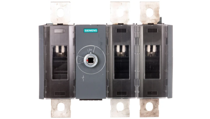 Rozłącznik izolacyjny 3P wlk4 800A bez napędu obrotowego przyłącza płaskie śrubowe 3KD4830-0QE20-0