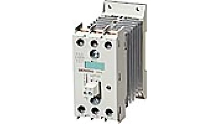 Stycznik półprzewodnikowy 10,5A 3P 4-30V DC kontrola 2 faz 3RF24 3RF2410-1AB45