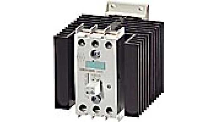 Stycznik półprzewodnikowy 30A 3P 4-30V DC kontrola 2 faz 3RF24 3RF2430-1AB45