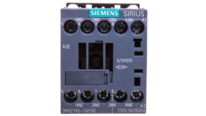 Stycznik pomocniczy 4Z cewka 110V AC 50-60Hz S00 przyłacze śrubowe SIRIUS 3RH2140-1AF00