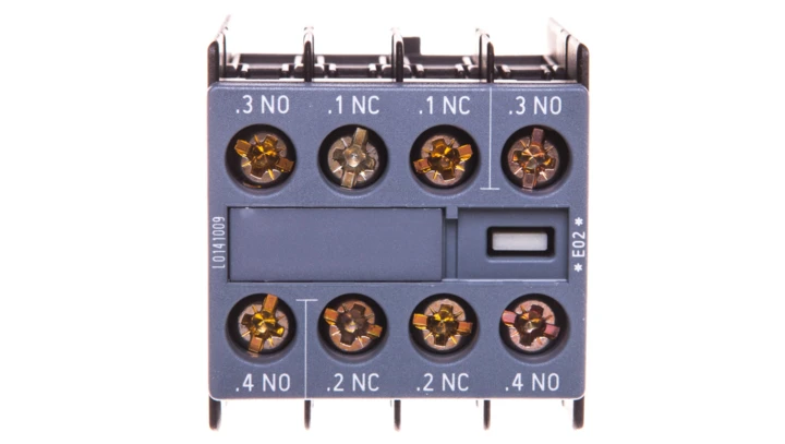 Styki pomocnicze 2Z 2R montaż czołowy S00 do S3 przył śrubowe SIRIUS 3RH2911-1FA22