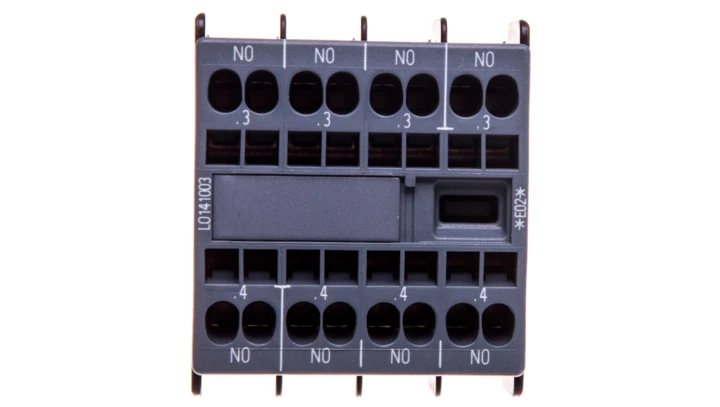 Styki pomocnicze 4Z montaż czołowy S00 do S3 przył sprężynowe SIRIUS 3RH2911-2FA40