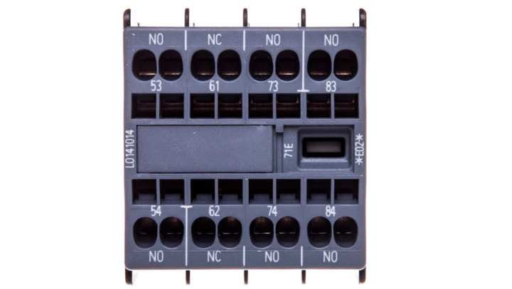 Styki pomocnicze 3Z 1R /71E/ montaż czołowy do SIRIUS 3RH2140/3RH2440 S00 przył sprężynowe SIRIUS 3RH2911-2GA31
