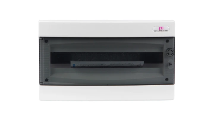 Rozdzielnica modułowa 1x18 podtynkowa /transparentna/ IP40 ECM18PT-S DIDO 001101074