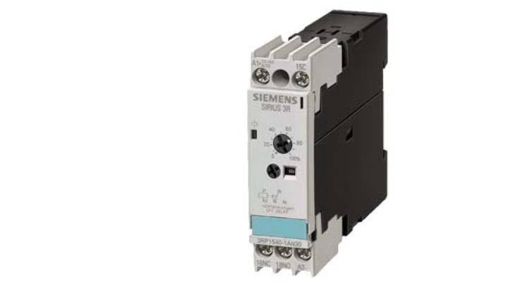 Przekaźnik czasowy 2P 3A 0,05-600sek 200-240V AC/DC opóźnione odpadanie 3RP1540-1BN31