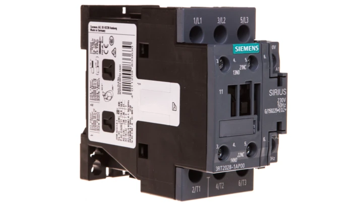 Stycznik mocy 38A 3P 230V AC 1Z 1R S0 3RT2028-1AP00