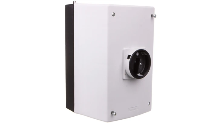 Obudowa wyłącznika silnikowego z pokrętłem z blokadą IP55 natynkowa 3RV1933-1DA00