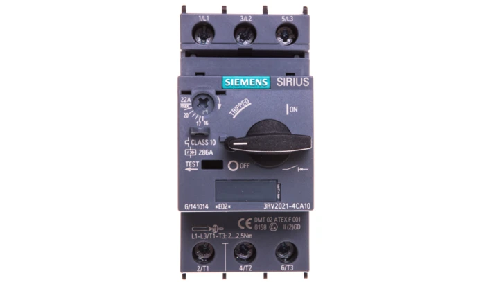 Wyłącznik silnikowy 3P 11W 17-22A S0 3RV2021-4CA10