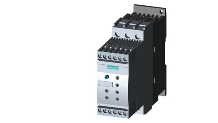 Softstart 3-fazowy 200-480VAC 12,5A 5,5kW/400V Uc=24V AC/DC S0 3RW4024-1BB04