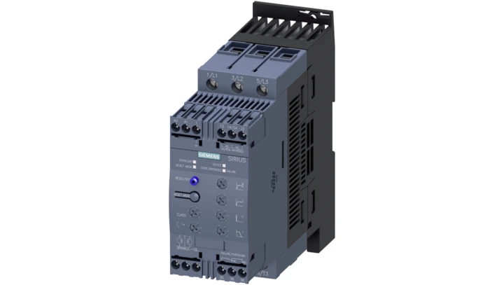 Softstart 3-fazowy 200-480VAC 45A 22kW/400V Uc=24V AC/DC S2 3RW4036-1BB04