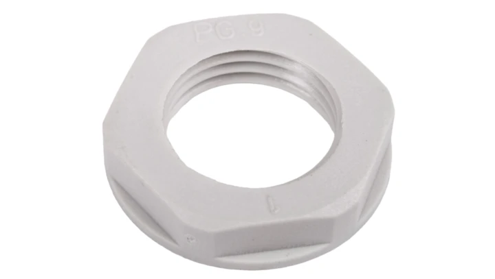 Nakrętka poliamidowa PG9 jasnoszara N 9/H E03DK-02010100201 /100szt./