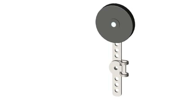 Dźwignia uchylna do 3SE51/52 regulowana krokowo do 3SE51/52 metal dł 100 mm rolka gumowa 50mm 3SE5000-0AA68