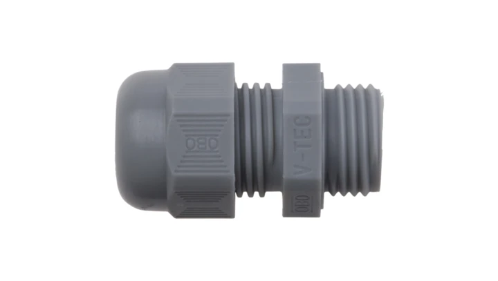 Dławnica kablowa poliamidowa PG9 IP68 V-TEC PG9 LGR jasnoszara 2024713 /50szt./