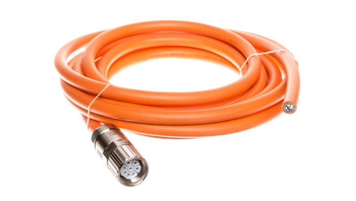 Kabel zasilający serwonapęd 4x1,5mm2+2x1mm2 3m BDH, BSH VW3M5101R50