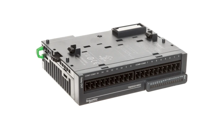 Moduł 16-wyjść przekaźnikowych 30V DC/240V AC zaciski sprężynowe TM3-16 TM3DQ16RG