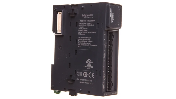 Moduł 8I/O przekaźnikowy TM3-8 TM3DM8R