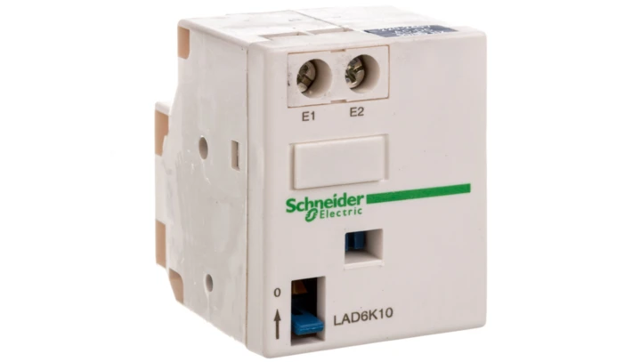 Blok styków pomocniczych zatrzaskowych 220-240 V AC/DC LAD6K10M