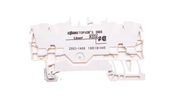 Złączka 4-przewodowa 2,5mm2 biała TOPJOBS 2002-1408 /100szt./