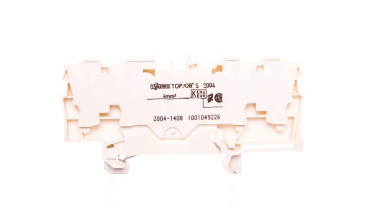 Złączka 4-przewodowa 4mm2 biała TOPJOBS 2004-1408 /50szt./