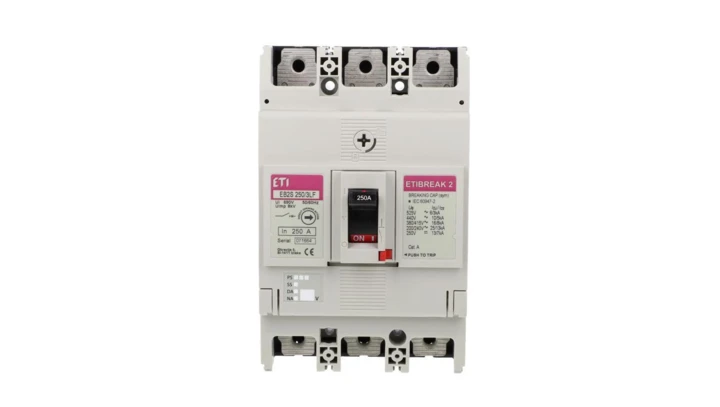 Wyłącznik kompaktowy 3P 250A 16kA /bez regulacji/ EB2S 250/3LF 004671813
