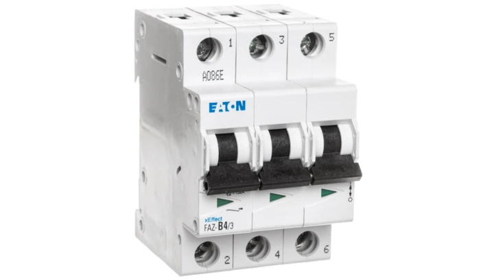Wyłącznik nadprądowy 3P B 4A 15kA AC FAZ-B4/3 278839