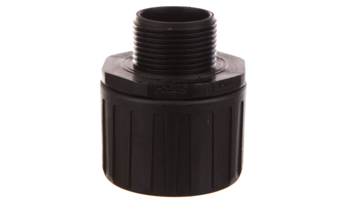 Dławnica do węża osłonowego M25 IP66 SILVYN FPAG-M25x1,5 czarna 55506355 /10 szt./
