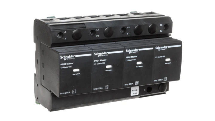 Ochronnik przeciwprzepięciowy Typ T1 4P 100kA z sygnalizacją PRD1 MASTER 16363