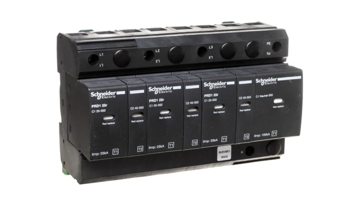 Ogranicznik przepieć Typ T1+T2 4P 25kA z sygnalizacją PRD1 16332