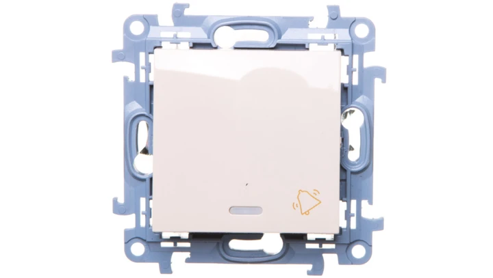 Simon 10 Przycisk /dzwonek/ z podświetleniem LED kremowy CD1L.01/41