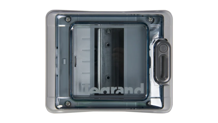 Rozdzielnica modułowa RN65 1x6 natynkowa IK09 IP65 drzwi transparentne (bez PE/N) 601936