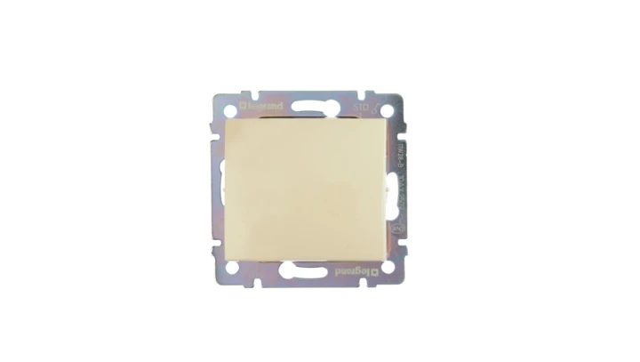 VALENA Łącznik jednobiegunowy kremowy 774301