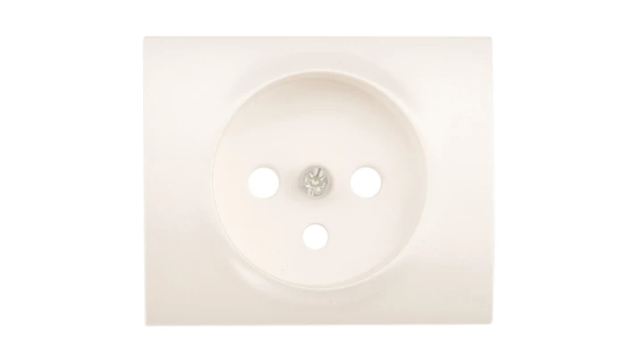 SISTENA LIFE Plakietka gniazda pojedynczego pearl 771527