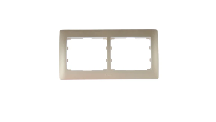 SISTENA LIFE Ramka podwójna pozioma pearl 771502