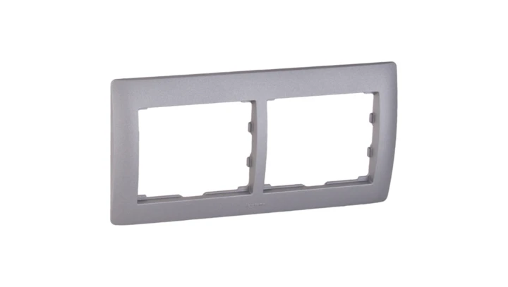 SISTENA LIFE Ramka podwójna pozioma metalic 771302