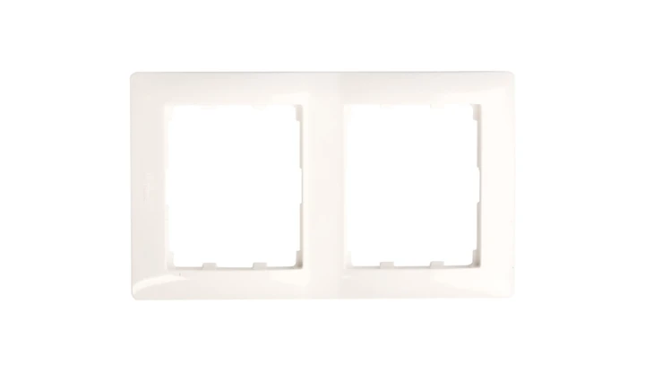 SISTENA LIFE Ramka podwójna pionowa arctic 771006