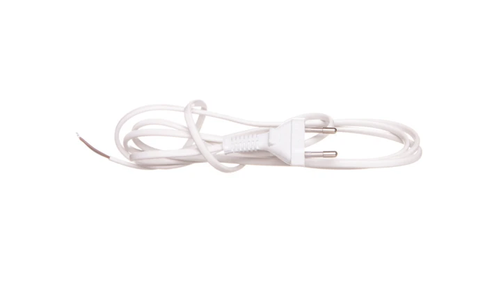 Przewód przyłączeniowy bez wyłącznika 190cm biały SP-190/2X0,5/-BIA YNS10000433