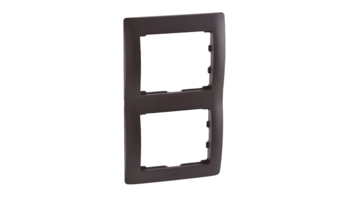 SISTENA LIFE Ramka podwójna pionowa choco 771206